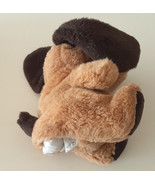 Snuggie Toy Brown Puppy Dog Plush Hand Puppet 1990s Used VGC 10 in T x 1... - £6.99 GBP