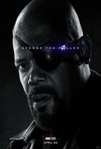Avengers End Game Poster Nick Fury Marvel Movie Print 14x21 24x36&quot; 27x40&quot; 32x48&quot; - £9.51 GBP+