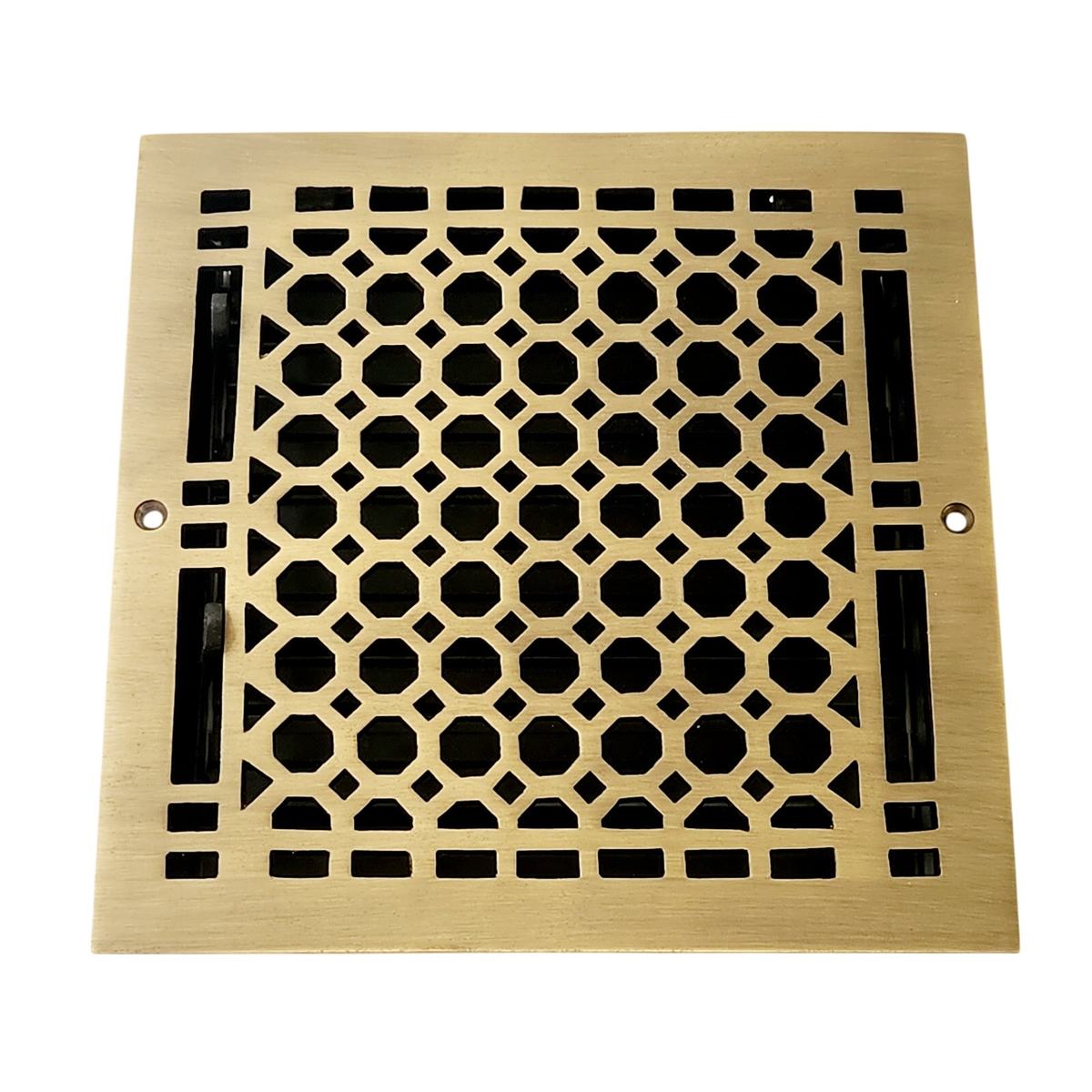 Signature Hardware 327385 Honeycomb 8&quot;x8&quot; Wall Register - Antique Brass - $60.90