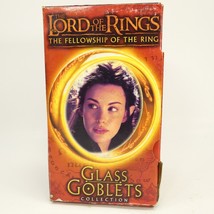 Lord of The Rings ARWEN the ELF light up Glass GOBLET Boxed 2001 ZCJ0N,P,Q - $7.95