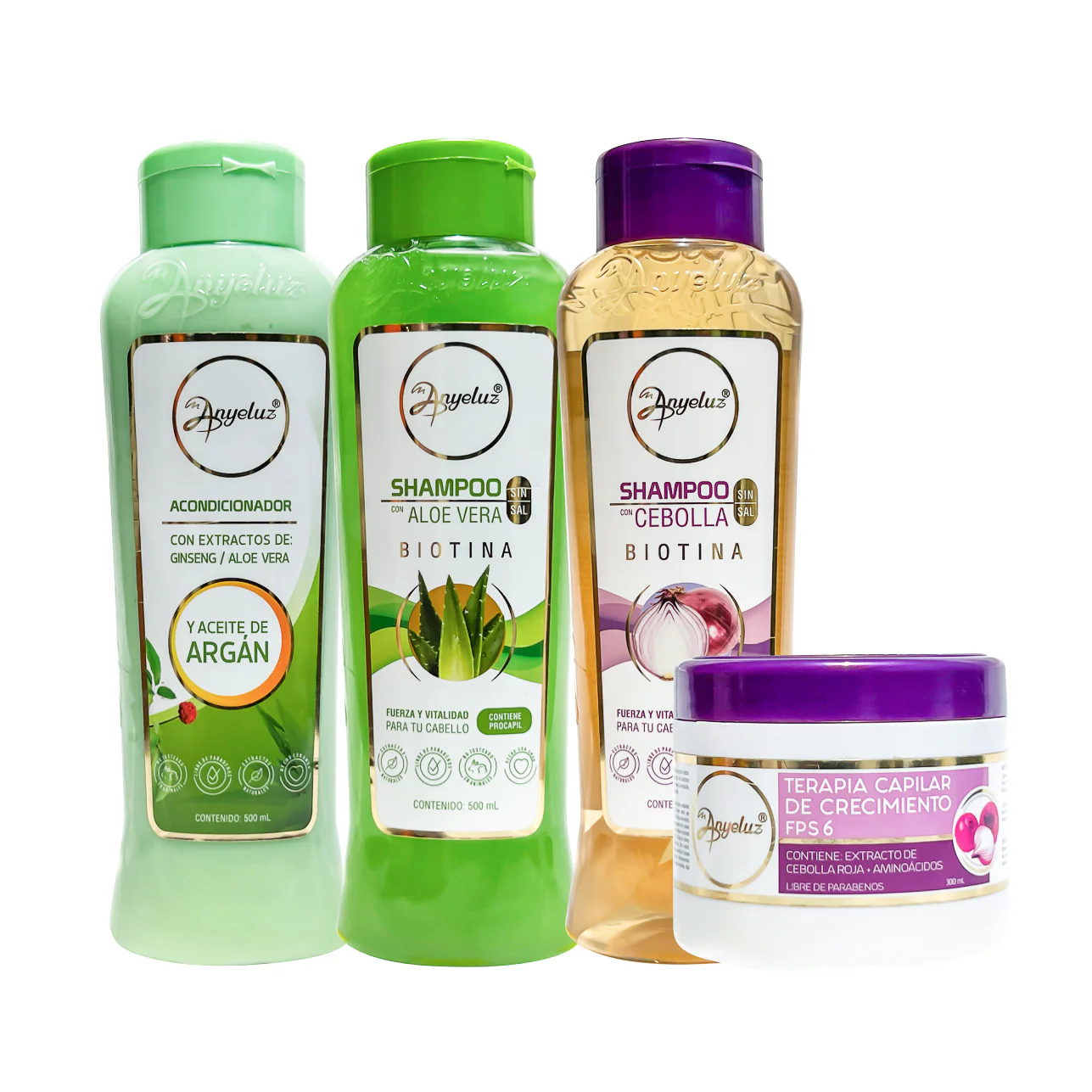 Anyeluz Oily Hair &amp; Growth Kit - £64.12 GBP