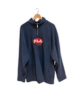 Vintage Fila Quarter-Zip Sweater-Men's Size XL - $19.80
