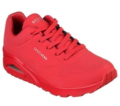 Women&#39;s Skechers Stree Uno Stand on Air Casual Shoes, 73690 /RED Multi Sizes Red - £72.12 GBP