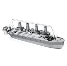 RMS Titanic Metal 3D Puzzle Mosaic Kit R.M.S. New - $19.99