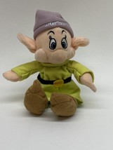 Disney Store Dopey Dwarf Of Snow White &amp; The Seven Dwarfs 8&quot; Plush Toy - £5.92 GBP