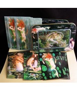 Vintage Mermaid Tin with cards - Gift cards - mermaid photo frame - Naut... - £51.11 GBP