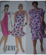 Simplicity 9724 BBW WOMEN&#39;S DRESS &amp; JACKET SZ 18-24w uncut - €7,78 EUR