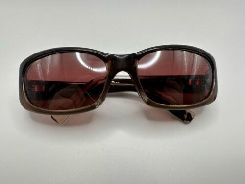 Maui Jim Brown Sunglasses 219-01 54-17-135 Rough Shape - £15.66 GBP