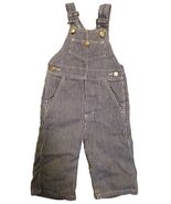 Vtg Railroad Stripe Overalls Toddler Boys Size 18 24 Mos Blue Montgomery... - €18,11 EUR