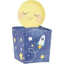 To the Moon and Back Favor Paper Boxes 8 Pack 4.4&quot; x 2&quot; x 2&quot; Baby Shower Favors - £8.69 GBP