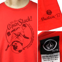 Open Stack Boston 2017 Baseball Volcom Retro T-Shirt sz XL Mens Cloud Computing - £18.13 GBP