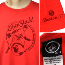 Open Stack Boston 2017 Baseball Volcom Retro T-Shirt sz XL Mens Cloud Computing - £17.57 GBP