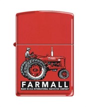 Zippo Lighter - Farmall Super M Red Matte - 851249 - $635.41 MXN