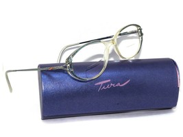 Tura Women&#39;s Eyeglasses Silver/Clear Oval Frame 53[]16 125 - £31.26 GBP