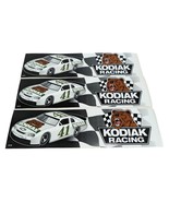Vintage Kodiak Racing Bumper Stickers x3 90&#39;s NASCAR Chewing Tobacco Adv... - €12,63 EUR