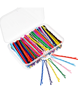 100 Pieces Colorful Bobby Pin Hair Styling Clips with 1 Storage Box for ... - $215.83 MXN