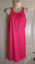 Vineyard Vines Criss Cross Back Strap Sundress Hot Pink Sleeveless Dress XXS - £31.92 GBP