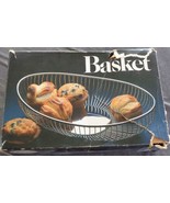 Leonard Silver Company Silver Plate Wire Bread Basket - With Box - VGC -... - $39.59