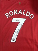 CRISTIANO RONALDO PSA/DNA SIGNED AUTOGRAPHED MANCHESTER UNITED JERSEY COA - $869.00