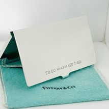 Tiffany &amp; Co Business Card Holder 925 Makers in Sterling Silver - £319.82 GBP