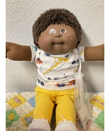 RARE VTG Cabbage Patch Kid AA Boy Fuzzy Brown Hair IC6-Taiwan HM#8 1986 - $622.67 CAD