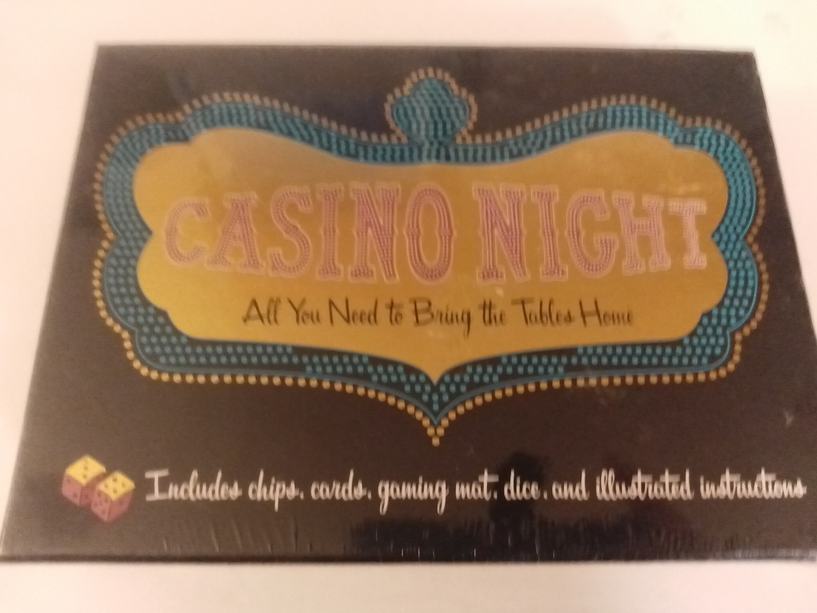 Casino Night: All You Need to Bring the Tables Home Game Set Brand New  - $29.99
