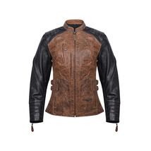 Ladies High Mileage Black and Brown Jacket - £126.94 GBP+