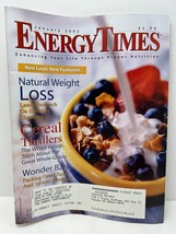 Energy Times Magazine-January 2002 - Natural Weight Loss - Cereal Thrillers - $5.95