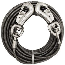 MPP Large Breed Dog Tie Out Premium XXL Tough Stong Super Beast Cable Choose Len - £34.16 GBP+