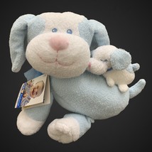 Kids Preferred Musical Plush Blue and White Dog with Puppy - £23.22 GBP
