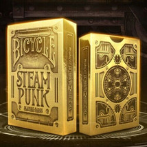 Bicycle Steampunk Gold Playing Cards - Out Of Print - $16.82