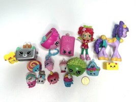 Moose &amp; Shopkins Lot Of 16 Figures Includes The RARE Toaster w/ No Duplicates - £5.25 GBP