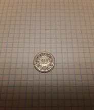 Schweiz Munze Coin Switzerland Helvetica 10 Rappen 1924 - £15.63 GBP