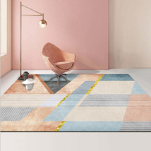 Abstract Geometric Carpet Modern Living Room Coffee Table - $13.40+