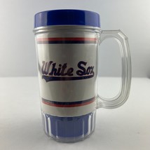 Chicago White Sox Vintage Plastic Miller Lite Beer Mug Cup 1980s - £11.05 GBP