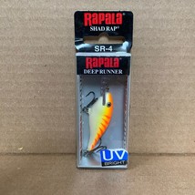 Rapala SR-4 Uv Shad Rap Balsa Orange Tiger Uv - £4.18 GBP