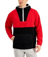 MSRP $70 Club Room Men&#39;s Colorblocked Anorak Sweater Red Size Large - €27,48 EUR
