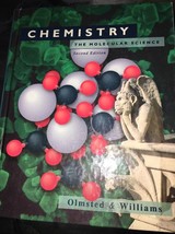 chemistry the molecular science second edition hardcover olmsted &amp; williams - £62.65 GBP