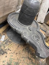 Shiva Lingam Shivling Statue - Black Stone Marble Handmade Hindu Worship - $2,999.00