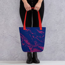 Psychedelic Acid Marble Effect Abstract Design Tote Bag - £17.54 GBP