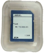 Original Magellan GPS 512mb SD Card for Maps RoadMate Maestro 3220 4220 4250 OEM - £5.25 GBP