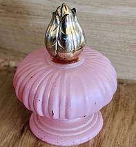 Vintage Pink Mini Avon Perfume Bottle Elusive .5 Fl Oz About 60% See Pic... - $11.69