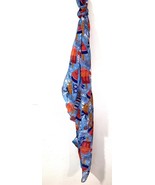 SCARF  Red White and Cool Sweet Freedom Patriotic 4th of July   14&quot; X 63&quot; - $226.22 MXN