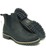 Chaco Fields Chelsea Sz 9 M EU 42 Men&#39;s Waterproof Leather Boots Black J... - $151.06 CAD