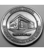 World War II National D-Day Museum New Orleans Charter Member Token Coin... - £7.74 GBP