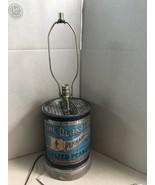 Vintage Mr. Peanut Large Can Table Lamp - £58.66 GBP