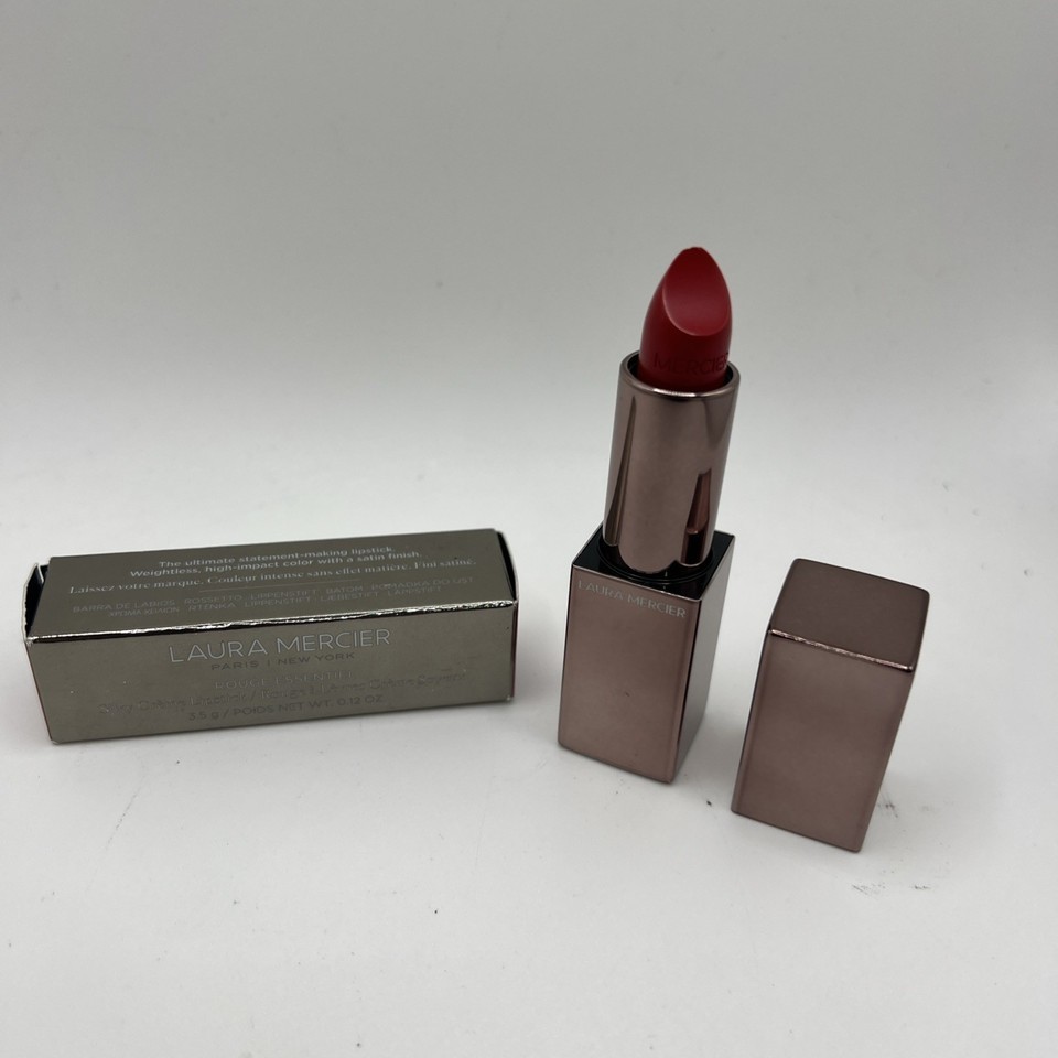 Laura Mercier Rouge Essentiel Silky Creme Lipstick 460 Rouge Ultime - 3.... - $14.84