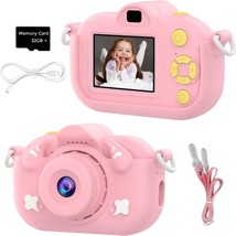 Kids Digital Camera, 1080P Hd Digital Video Cameras For Girls Age 3-9, Perfect - £29.63 GBP