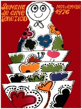 49.Art Decoration POSTER.Russian Nest doll.Matrushka.Babushka.Soviet Fil... - $318.91 MXN+