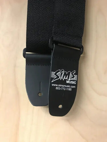 Primary image for Sims Music 2" Polypro Guitar Strap, Black